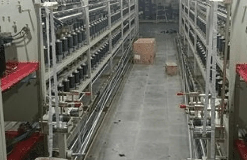 Montagem de recobridora de borracha